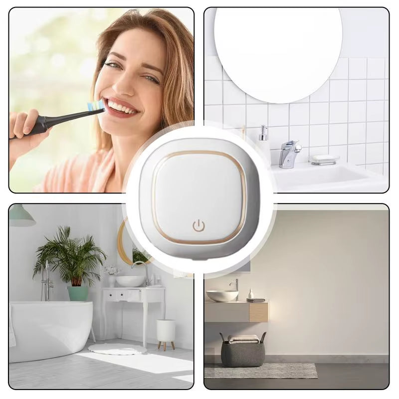 Sanitizing Toothbrush Holder Electric Toothbrush Cleaner Electric Portable UV Cover Machine for Home Shower Camping Car School